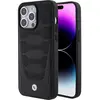 Image de BMW BMHCP15X22RPSK iPhone 15 Pro Max 6.7" czarny/black Motif sièges en cuir (Apple iPhone 15 Pro Max), Coque pour téléphone portable, Noir