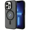 Image de BMW BMHMP15LDSLK iPhone 15 Pro 6.1" czarny/black hardcase IML Signature MagSafe (Apple iPhone 15 Pro), Coque pour téléphone portable, Noir