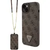 Image de Guess GUHCP15MP4TDSCPW iPhone 15 Plus 6.7" br zowy/brown hardcase Crossbody 4G Metal Logo (Apple iPhone 15 Plus), Coque pour téléphone portable, Marron