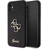 Image de Guess GUHCN61HG4SGK iPhone 11 / Xr 6.1" czarny/black hardcase Glitter Script Big 4G (Apple iPhone 11), Coque pour téléphone portable, Noir