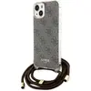 Image de Guess IML 4G étui à bandoulière pour Apple iPhone 15 - marron (Apple iPhone 15), Coque pour téléphone portable, Marron