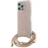 Image de Guess GUHCP15LHC4SEP iPhone 15 Pro 6.1" ró owy/pink hardcase Crossbody Cord 4G Print (Apple iPhone 15 Pro), Coque pour téléphone portable, Pink