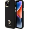 Image de Guess GUHCP15M4DGPK iPhone 15 Plus 6.7" czarny/black hardcase Silicone Logo Strass 4G (Apple iPhone 14 Plus, Apple iPhone 15 Plus), Coque pour téléphone portable, Noir