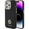 Image de Guess GUHCP15LM4DGPK iPhone 15 Pro 6.1" czarny/black hardcase Silicone Logo Strass 4G (Apple iPhone 15 Pro), Coque pour téléphone portable, Noir