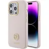 Image de Guess GUHCP15XM4DGPP iPhone 15 Pro Max 6.7" ró owy/pink hardcase Silicone Logo Strass 4G (Apple iPhone 15 Pro Max), Coque pour téléphone portable, Pink, Rose