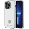 Image de Guess GUHCP15LPS4DGPS iPhone 15 Pro 6.1" srebrny/argent hardcase Strass Metal Logo (Apple iPhone 15 Pro), Coque pour téléphone portable, Argent