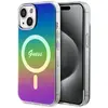 Image de Guess GUHMP15SHITSK iPhone 15 6.1" wielokolorowy/rainbow hardcase IML Iridescent MagSafe (Apple iPhone 15), Coque pour téléphone portable, Multicolore