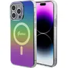 Image de Guess GUHMP15XHITSK iPhone 15 Pro Max 6.7" wielokolorowy/rainbow hardcase IML Iridescent MagSafe (Apple iPhone 15 Pro Max), Coque pour téléphone portable, Multicolore