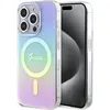 Image de Guess GUHMP15LHITSU iPhone 15 Pro 6.1" fioletowy/pourpre hardcase IML Iridescent MagSafe (Apple iPhone 15 Pro), Coque pour téléphone portable, Violet