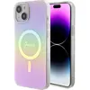 Image de Guess GUHMP15MHITSP iPhone 15 Plus 6.7" ró owy/pink hardcase IML Iridescent MagSafe (Apple iPhone 14 Plus, Apple iPhone 15 Plus), Coque pour téléphone portable, Pink