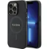 Image de Guess GUHMP14LPSAHMCK iPhone 14 Pro 6.1" czarny/black hardcase Saffiano MagSafe (Apple iPhone 14 Pro), Coque pour téléphone portable, Noir