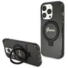 Image de Guess GUHMP14XHRSGSK iPhone 14 Pro Max 6.7" czarny/black hardcase Ring Stand Script Glitter MagSafe (Apple iPhone 14 Pro Max), Coque pour téléphone portable, Noir