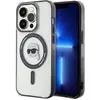 Image de Karl Lagerfeld KLHMP15XHKHNOTK iPhone 15 Pro Max 6.7" étui rigide transparent IML Karl's Head MagSafe (Apple iPhone 15 Pro Max), Coque pour téléphone portable, Transparent