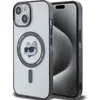 Image de Karl Lagerfeld KLHMP15MHCHNOTK iPhone 15 Plus 6.7" étui rigide transparent IML Tête de Choupette MagSafe (Apple iPhone 15 Plus), Coque pour téléphone portable, Transparent