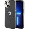 Image de Karl Lagerfeld KLHMP15SHFCKNOK iPhone 15 6.1" czarny/black hardcase IML Ikonik MagSafe (Apple iPhone 15), Coque pour téléphone portable, Noir