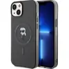 Image de Karl Lagerfeld KLHMP15MHFCKNOK iPhone 15 Plus 6.7" czarny/black hardcase IML Ikonik MagSafe (Apple iPhone 15 Plus), Coque pour téléphone portable, Transparent, Noir
