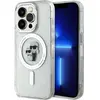 Image de Karl Lagerfeld KLHMP15LHGKCNOT iPhone 15 Pro 6.1" étui rigide transparent Karl&Choupette Glitter MagSaf (Apple iPhone 15 Pro), Coque pour téléphone portable, Transparent