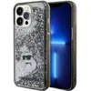 Image de Karl Lagerfeld KLHCP13XLKCNSK iPhone 13 Pro Max 6.7" étui rigide transparent paillettes liquides Choupette (Apple iPhone 13 Pro Max), Coque pour téléphone portable, Transparent