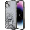 Image de Karl Lagerfeld KLHCP15MLKCNSK iPhone 15 Plus 6.7" coque rigide transparente paillettes liquides Choupette (Apple iPhone 14 Plus, Apple iPhone 15 Plus), Coque pour téléphone portable, Transparent