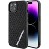 Image de Karl Lagerfeld KLHCP15S3DMKRLK iPhone 15 6.1" czarny/black hardcase 3D Rubber Multi Logo (Apple iPhone 15), Coque pour téléphone portable, Noir