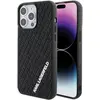 Image de Karl Lagerfeld KLHCP15X3DMKRLK iPhone 15 Pro Max 6.7" czarny/black hardcase 3D Rubber Multi Logo (Apple iPhone 15 Pro Max), Coque pour téléphone portable, Noir