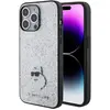 Image de Karl Lagerfeld KLHCP15XGCNPSG iPhone 15 Pro Max 6.7" srebrny/argent hardcase fixe paillettes Choupette (Apple iPhone 15 Pro Max), Coque pour téléphone portable, Argent