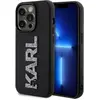 Image de Karl Lagerfeld KLHCP15L3DMBKCK iPhone 15 Pro 6.1" czarny/black hardcase 3D Rubber Glitter Logo (Apple iPhone 15 Pro), Coque pour téléphone portable, Noir