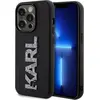 Image de Karl Lagerfeld KLHCP15X3DMBKCK iPhone 15 Pro Max 6.7" czarny/black hardcase 3D Rubber Glitter Logo (Apple iPhone 15 Pro Max), Coque pour téléphone portable, Noir