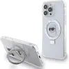 Image de Karl Lagerfeld KLHMP15XHMRSKHH iPhone 15 Pro Max 6.7" bia y/white hardcase Ring Stand Karl Head MagS (Apple iPhone 15 Pro Max), Coque pour téléphone portable, Blanc
