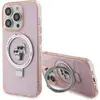 Image de Karl Lagerfeld KLHMP15XHMRSKCP iPhone 15 Pro Max 6.7" ró owy/pink hardcase Ring Stand Karl&Choupettt (Apple iPhone 15 Pro Max), Coque pour téléphone portable, Pink