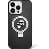 Image de Karl Lagerfeld KLHMP13LHMRSKCK iPhone 13 Pro 6.1" czarny/black hardcase Ring Stand Karl&Choupettte M (Apple iPhone 13 Pro), Coque pour téléphone portable, Noir