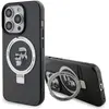 Image de Karl Lagerfeld KLHMP15XHMRSKCK iPhone 15 Pro Max 6.7" czarny/black hardcase Ring Stand Karl&Choupett (Apple iPhone 15 Pro Max), Coque pour téléphone portable, Noir