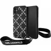 Image de Karl Lagerfeld KLHCN61SAKLMBSK iPhone 11 / Xr 6.1" czarny/black hardcase Monogram Losange Saffiano (Apple iPhone 11, Apple iPhone XR), Coque pour téléphone portable, Noir