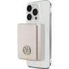 Image de Guess Powerbank indukcyjny 5W GUPBM3AL4DMD 3000mAh z oty/gold MagSafe 4G Strassed Metal Logo (3000 mAh, 5 W, 11.10 Wh), Chargeur de secours, Or