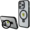 Image de Ferrari FEHMP15LUSCAH iPhone 15 Pro 6.1" transparent hardcase Ring Stand 2023 Collection MagSafe (Apple iPhone 15 Pro), Coque pour téléphone portable, Transparent