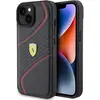 Image de Ferrari FEHCP15SPTWK iPhone 15 6.1" czarny/black hardcase Twist Metal Logo (Apple iPhone 15), Coque pour téléphone portable, Noir