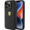 Image de Ferrari FEHCP15LRDUK iPhone 15 Pro 6.1" czarny/black hardcase Quilted Metal Logo (Apple iPhone 15 Pro), Coque pour téléphone portable, Noir