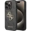 Image de Guess PU 4G Métal Logo Case pour Apple iPhone 15 Pro Max - noir (Apple iPhone 15 Pro Max), Coque pour téléphone portable, Gris
