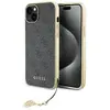 Image de Guess GUHCP15MGF4GGR iPhone 15 Plus 6.7" szary/grey hardcase 4G Charms Collection (Apple iPhone 15 Plus), Coque pour téléphone portable, Gris