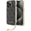 Image de Guess GUHCP15XGF4GGR iPhone 15 Pro Max 6.7" szary/grey hardcase 4G Charms Collection (Apple iPhone 15 Pro Max), Coque pour téléphone portable, Gris