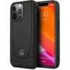 Image de Mercedes MEHCP15XARMBK iPhone 15 Pro Max 6.7" czarny/black hardcase cuir Urban (Apple iPhone 15 Pro Max), Coque pour téléphone portable, Noir