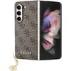 Image de Guess 4G Charms Case pour F946B Samsung Galaxy Z Fold5 - marron (Samsung Galaxy Z Fold5), Coque pour téléphone portable, Marron