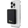 Image de Guess Powerbank indukcyjny 15W GUPBM5ALGSGK 5000mAh czarny/black MagSafe Metal Script Logo (5000 mAh, 15 W, 19.25 Wh), Chargeur de secours, Noir