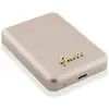 Image de Guess Powerbank indukcyjny 15W GUPBM5ALGSGD 5000mAh z oty/gold MagSafe Metal Script Logo (5000 mAh, 15 W, 19.25 Wh), Chargeur de secours, Or