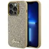 Image de Guess GUHCP14XPMSDGSD iPhone 14 Pro Max 6.7" z oty/gold hardcase Disco Metal Script (Apple iPhone 14 Pro Max), Coque pour téléphone portable, Or