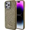 Image de Guess GUHCP15XPMSDGSD iPhone 15 Pro Max 6.7" z oty/gold hardcase Disco Metal Script (Apple iPhone 15 Pro Max), Coque pour téléphone portable, Or