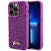 Image de Guess GUHCP14LPMSDGSF iPhone 14 Pro 6.1" fuksja/fuschia hardcase Disco Metal Script (Apple iPhone 14 Pro), Coque pour téléphone portable, Pink, Violet