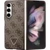 Image de Guess 4G Triangle Case Metal Logo pour F946B Samsung Galaxy Z Fold5 - marron (Samsung Galaxy Z Fold5), Coque pour téléphone portable, Marron
