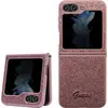 Image de Guess Glitter Flakes Case pour F731B Samsung Galaxy Z Flip5 - rose (Samsung Galaxy Z Flip5), Coque pour téléphone portable, Pink