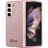 Image de Guess Étui à paillettes pour F946B Samsung Galaxy Z Fold5 - rose (Samsung Galaxy Z Fold5), Coque pour téléphone portable, Pink